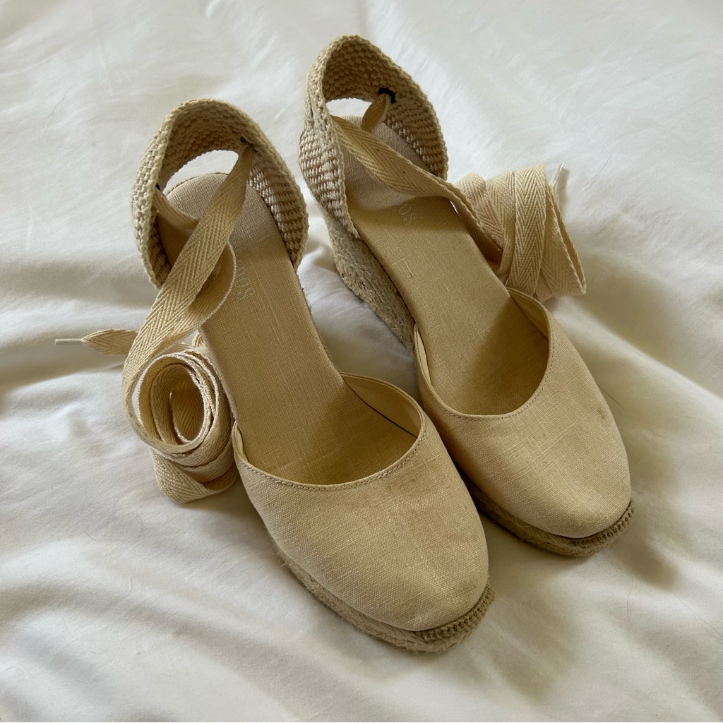Soludos Canvas Espadrille Wedges